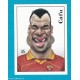 CALCIATORI PANINI 2000 figurina 448 CAFU caricatura 