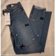 Jeans donna Calzedonia perline e fiocchetti