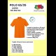 POLO UOMO colore ARANCIONE- PERSONALIZZATE o NEUTRE