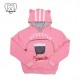 Felpa CatySmile Per Trasportare Gatto (Rosa)
