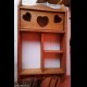 MINI SCAFFALE PENSILE, IN LEGNO - LOTTO 2