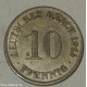 GERMANIA  10 PFENNING  1915