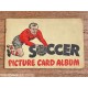 Album + SET COMPLETO figurine SOCCER 1956 sticker card calci