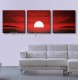 Sundown XXXVI ~ 3 Quadri 50x160cm ~ ORO ~ dipinto su Tela