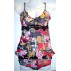 Sexy Set Baby Doll + Coulotte Nero e Fantasia Tg. L/XL