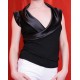  Vestito,Top Donna Nero Argento, Abbigliamento Nuovo
