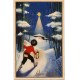 Jeps - cartolina AUGURALE  anni 40-50 Buon Natale