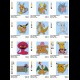 POKEMON 4 -  24 DISEGNI-RICAMO