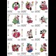 NATALE DISNEY 1 -  20 DISEGNI-RICAMO