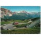 Cartolina - DOLOMITI - Strada al Passo Sella - 1968