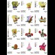 SPONGEBOB (1) -  12 DISEGNI-RICAMO