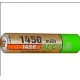 4 batterie ricaricabili AAA di 1450 mAh