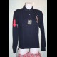 POLO RALPH LAUREN BIG PONY MULTICOLOR MANICHE LUNGHE TG M