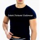2 X T-SHIRT SCOLLOGIRO INTIMO UOMO STRETCH TG.M,L,XL,XXL!!