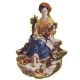 CAPODIMONTE-Splendida raffigurazione "Autunno"