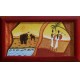 Quadro cornicato 25x50 cm