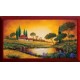 Quadro cornicato 25x50 cm