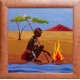 Quadro cornicato 30x30 cm