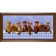 Quadro cornicato 30x90 cm