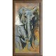 Quadro cornicato 33x70 cm