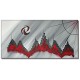 Warwel ~ City ~ 50x100cm ~Acrilico su Tela ~ Dipinto citt
