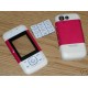 COVER COMPATIBILE PER NOKIA 5200 ROSSO + TASTIERA (NUOVO)