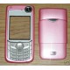 COVER COMPATIBILE PER NOKIA 6680 ROSA + TASTIERA (NUOVO)