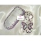 COVER/CASE NOKIA 7373/70 SWAROVSKI FARFALLA SFUMA VIOLA