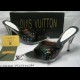 bellissimi sandali louis voitton con tacco di cm 12