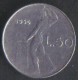 ITALIA REPUBBLICA 1956 - 50 LIRE acmonital - BB++