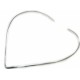 Collarino rigido in argento 925