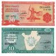 BURUNDI - lotto 2 banconote 2005 FDS