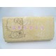 Portafoglio di Hello Kitty con scatola. Originale Sanrio.ORO