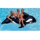 Enorme Balena Cavalcabile Gonfiabile 2 Posti Mare Piscina