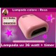 lampada uv 36 watt nail art Rosa