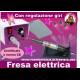 Fresa elettrica con rego. giri e pedale nail art unghie nail