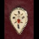 CUORE IN TESSUTO E SETA    XIX - XX SECOLO