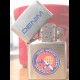 Accendino con scritta Denim funzionante con Benzina Zippo