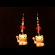 HELLO KITTY - ORECCHINI con charms FATINA