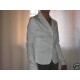 GIACCA DONNA SFODERATA COLOR BIANCA 100% COTONE (USATA)
