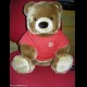 Orsetto con t-shirt Ferrari - Grande 35 cm - ORIGINALE NUOVO