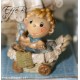 Bomboniere Collezione - BAMBINO NEONATO su culla battesimo