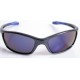 occhiali sole DUNLOP SPORT neri azzurri astine blu saldi NEW
