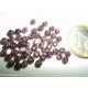 50 PERLE CAT EYE IN VETRO VIOLA