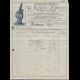 Vecchia fattura di istituto ottico svizzero Zurigo 1929 Koch
