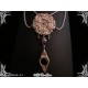 Purple Drop Collier in Stile Gotico-Romantico Vittoriano
