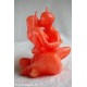  CANDOLA REGALO COPPIA DI AMANTI CANDELA  2  FUOCHI