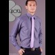 ROEL Camicia UOMO Maniche Lunghe, Modello Slim, Tg. 40