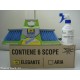  	 CONFEZIONE DA 6 SCOPA SETOLE MORBIDE+ detersivo OMAGGIO