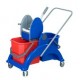 CARRELLO STRIZZATORE DOPPIO SECCHIO lava pavimenti